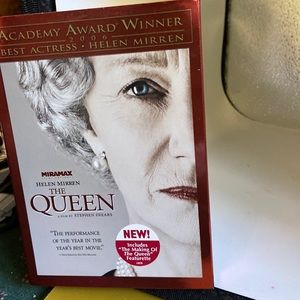 The Queen DVD movie with Helen Morten Complete package cover disc & booklet